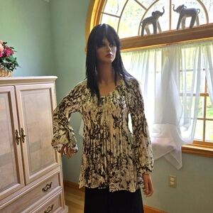 Woman's Lightweight Peasant Blouse (XL)